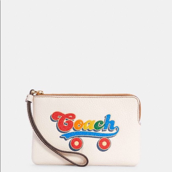 Coach Pride Rainbow Roller Tote & Wristlet - Picture 6 of 10